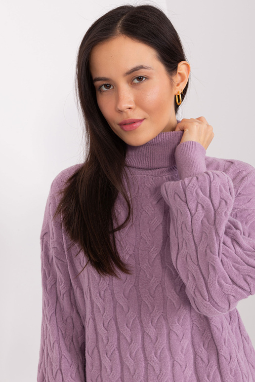 Svetr-AT-SW-2348.88-světle fialový