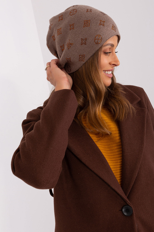 Czapka- AT-CZ-2325,85-hnědá