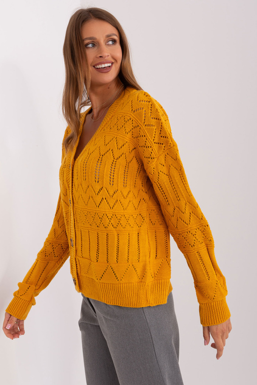 Svetr-BA-SW-8022-1.80P-tmavě žlutý