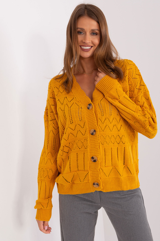 Svetr-BA-SW-8022-1.80P-tmavě žlutý