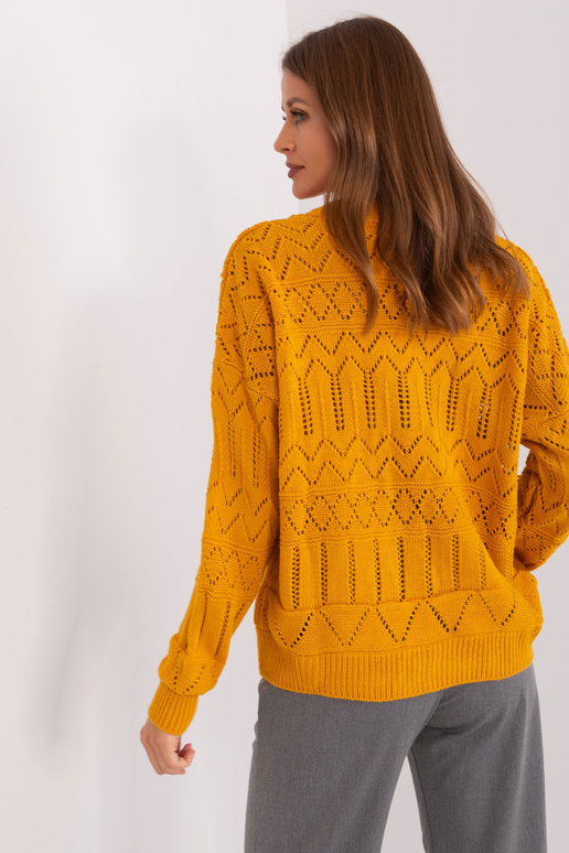 Svetr-BA-SW-8022-1.80P-tmavě žlutý