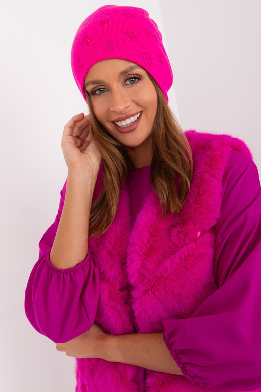 Čepice-AT-CZ-2325,96-tmavě růžová