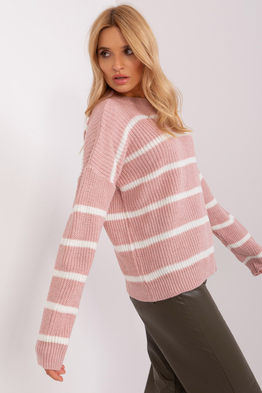 Svetr-BA-SW-8025.38P-tmavě růžový