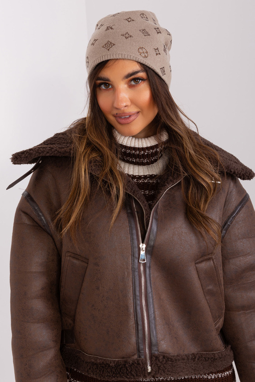 Čepice-AT-CZ-2325,85-tmavě béžová