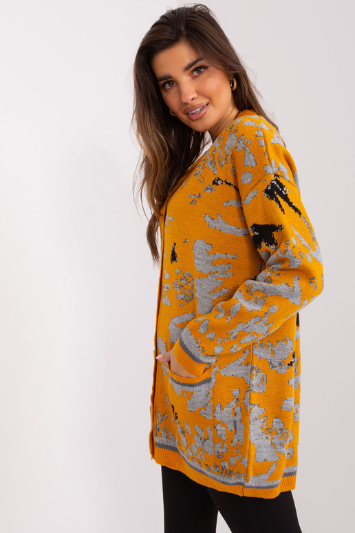Cardigan-BA-SW-8045.30X-tmavě žlutá