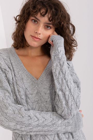 Svetr-BA-SW-8027.85P-šedý 2