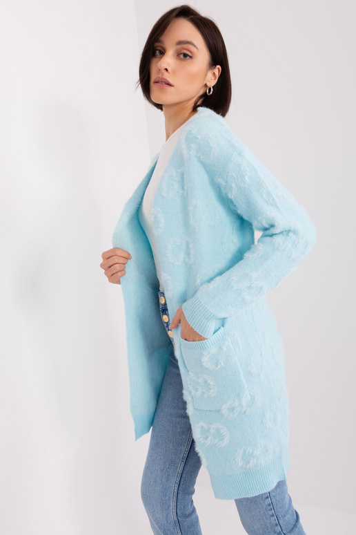 Svetr - AT-SW-234502.38X - světle modrý