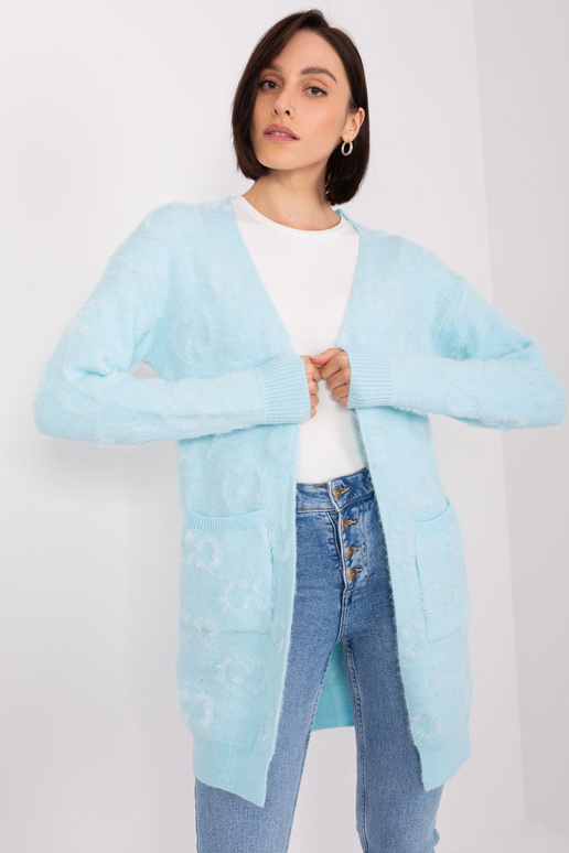 Svetr - AT-SW-234502.38X - světle modrý