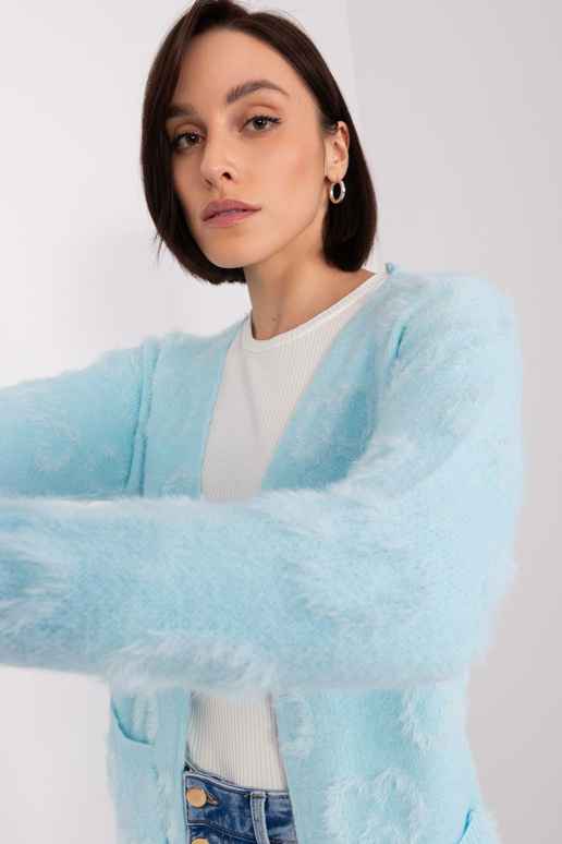 Svetr - AT-SW-234502.38X - světle modrý