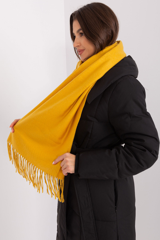 Šátek-AT-SZ-23185.90P-tmavě žlutý