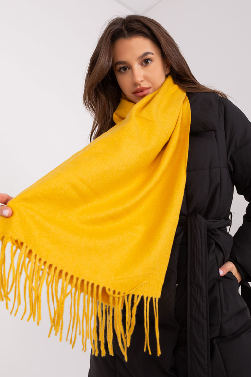 Šátek-AT-SZ-23185.90P-tmavě žlutý