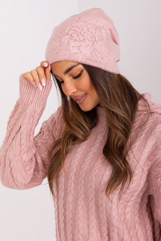 Čepice-AT-CZ-23250.01P-světle růžová