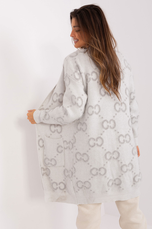 Svetr-AT-SW-23401-A.86-světle šedý