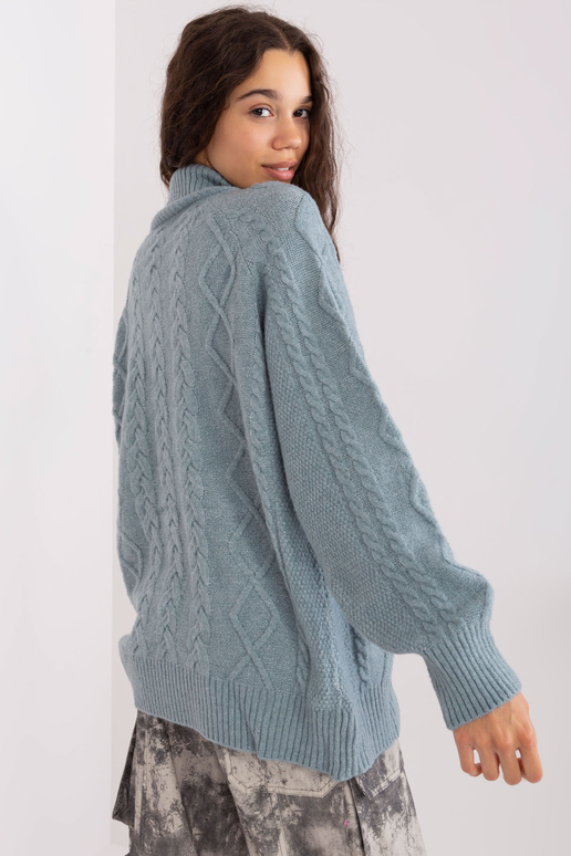 Svetr-AT-SW-2355-2.12P-šedo-modrý