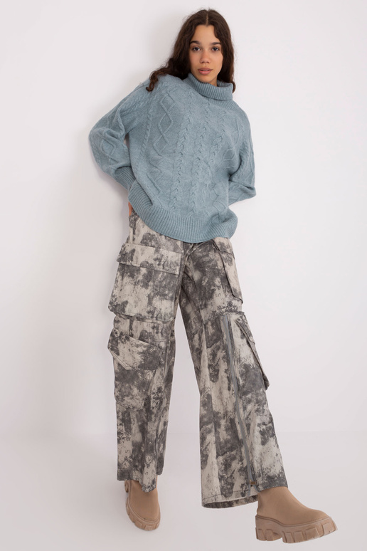 Svetr-AT-SW-2355-2.12P-šedo-modrý