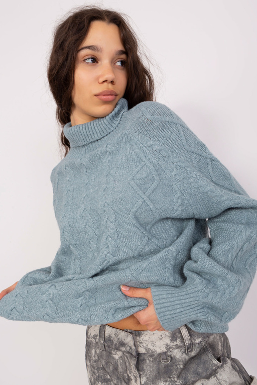 Svetr-AT-SW-2355-2.12P-šedo-modrý