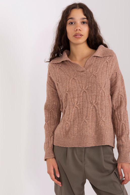 Svetr-AT-SW-2349-2,96-hnědý