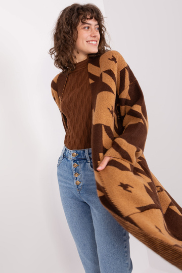 Kardigan-BA-SW-0312.20P-hnědý 2