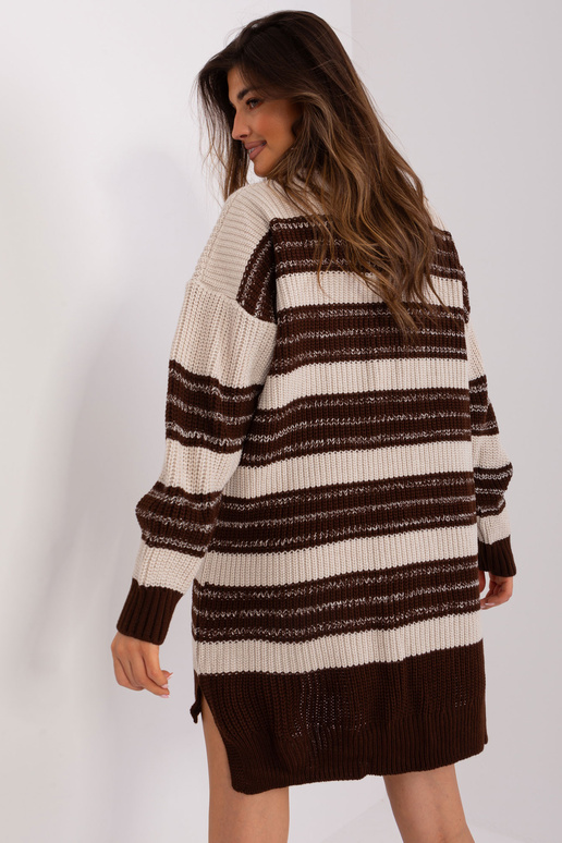 Šaty-BA-SK-8007.42P-tmavě hnědé