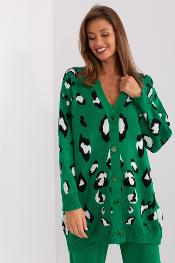 Kardigan-BA-SW-0233.03P-zelený 2