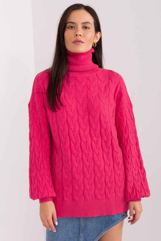 Svetr-AT-SW-2348.93-fuchsiový