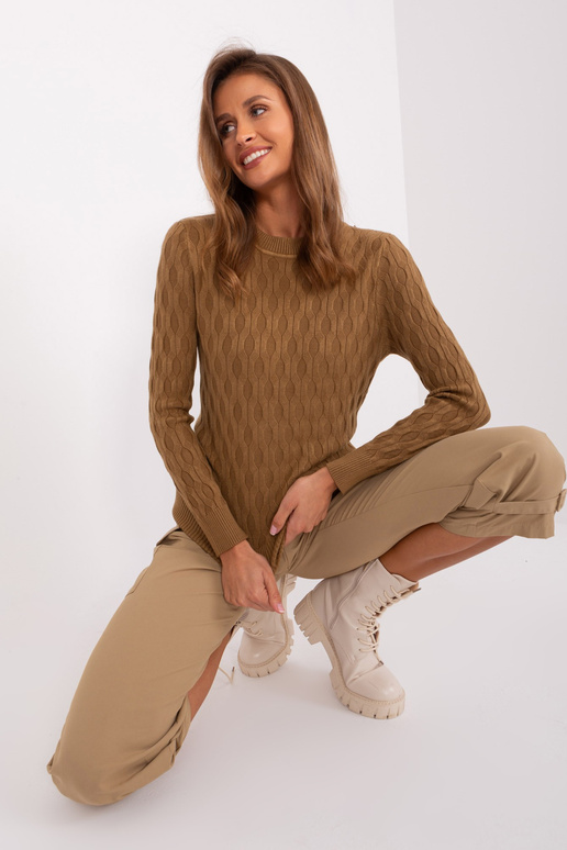 Svetr-AT-SW-2324-2,68-světle hnědý