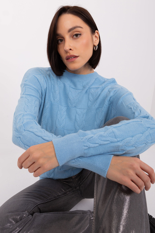 Svetr-AT-SW-2340.43-světle modrý