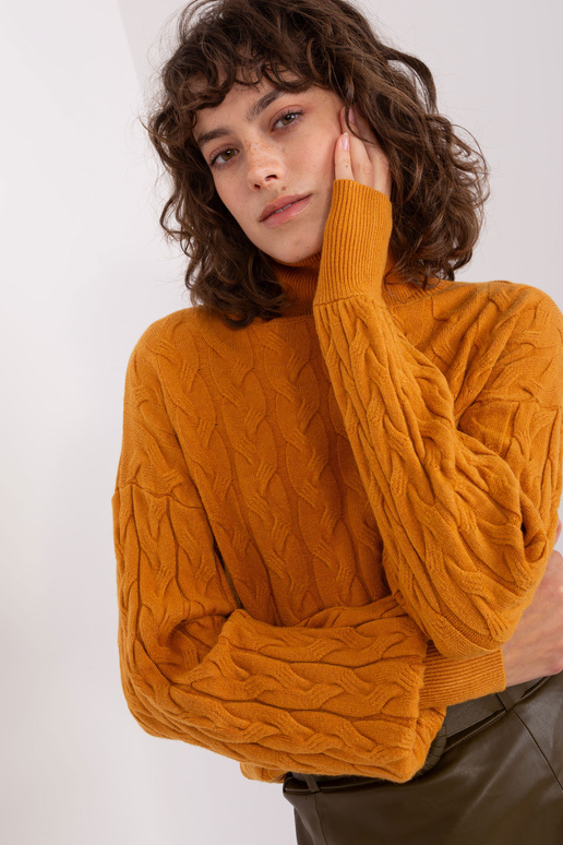 Svetr-AT-SW-2348,93-tmavě žlutý