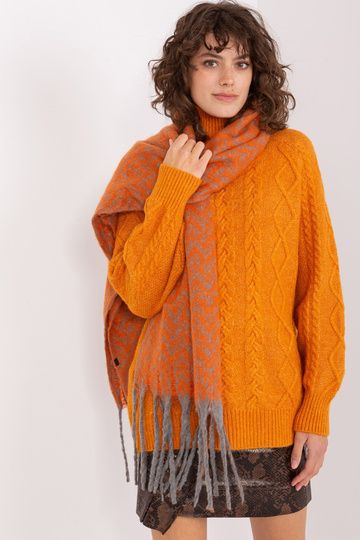 Šátek-AT-SZ-23125,75-oranžový
