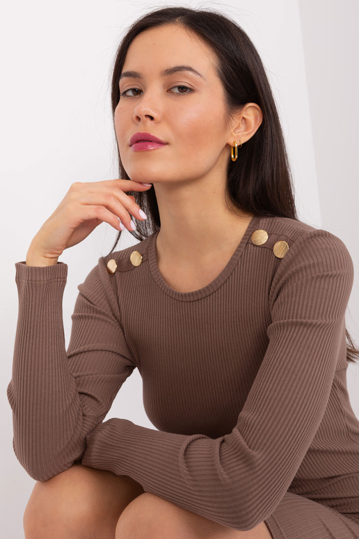 Šaty-RV-SK-9219.13P-hnědé