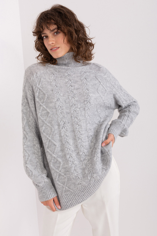 Svetr-AT-SW-2355-2.19P-šedý