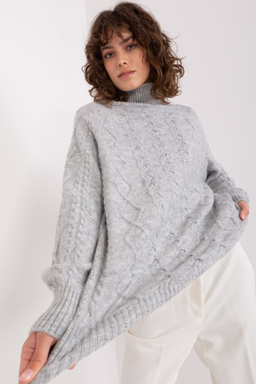 Svetr-AT-SW-2355-2.19P-šedý 2