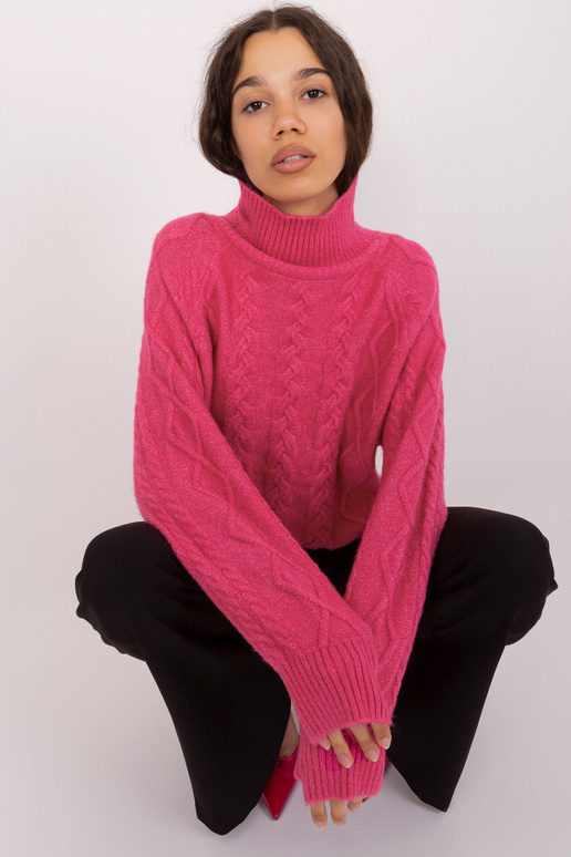 Svetr-AT-SW-2355-2.30X-tmavě růžový