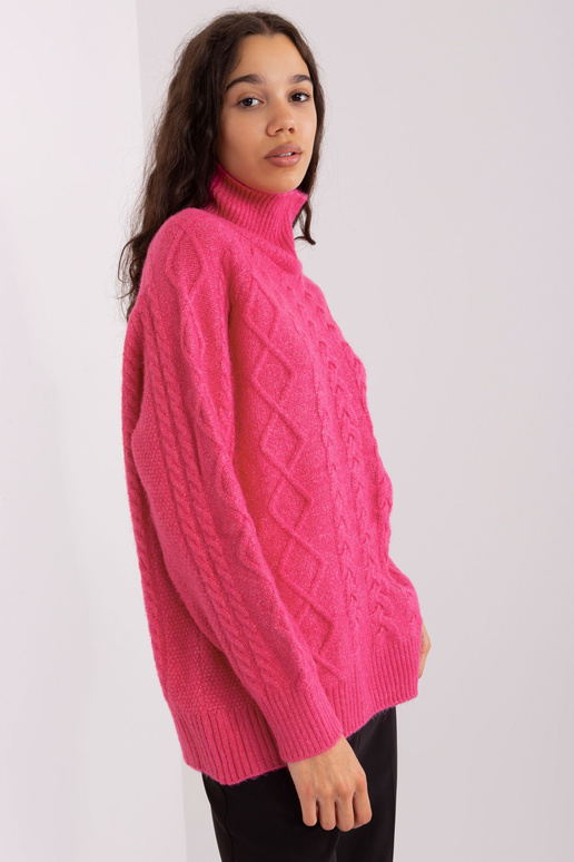 Svetr-AT-SW-2355-2.30X-tmavě růžový