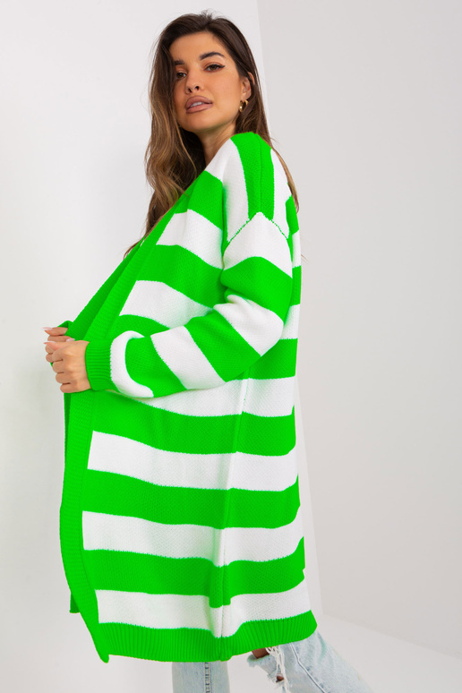 Cardigan-BA-SW-8033.21-fluo zelená