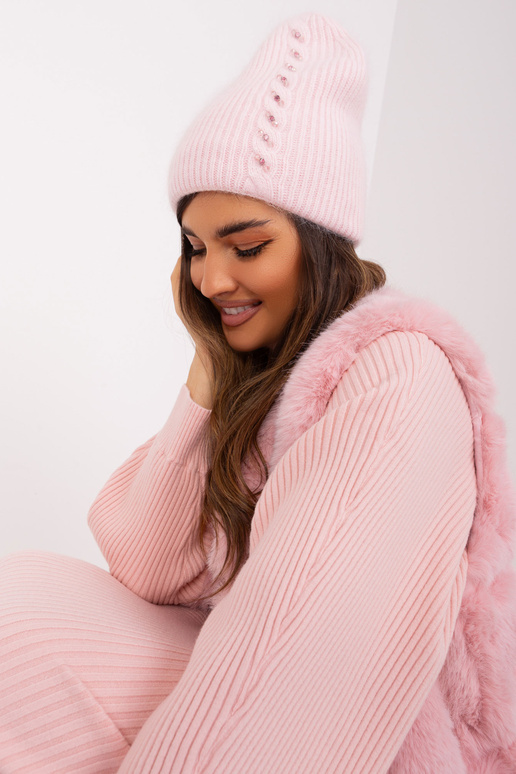 Čepice-AT-CZ-2328.38P-světle růžová