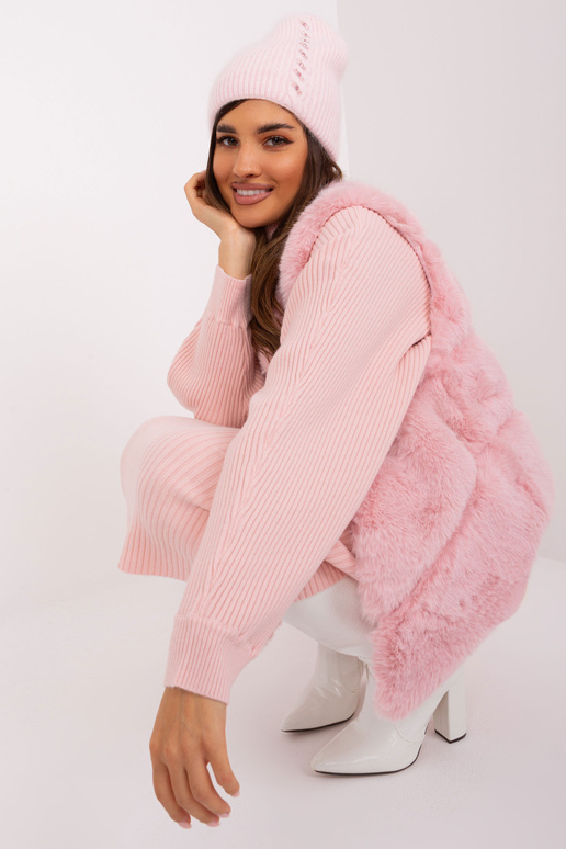 Čepice-AT-CZ-2328.38P-světle růžová