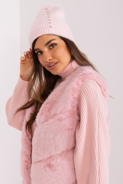 Čepice-AT-CZ-2328.38P-světle růžová