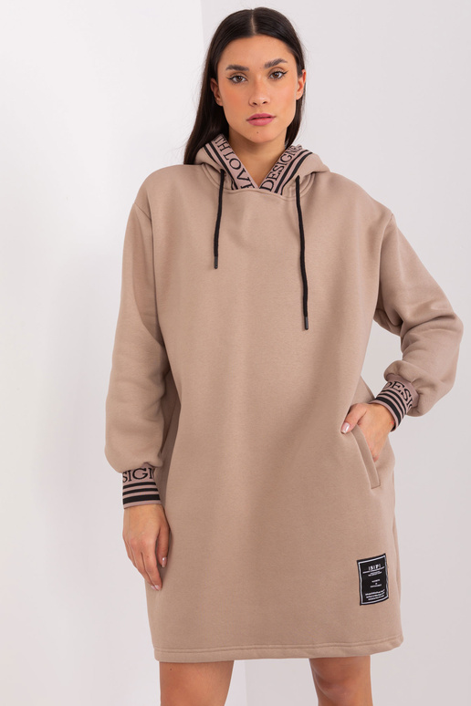 Tunika-RV-TU-9224.95P-ciemny bezowy