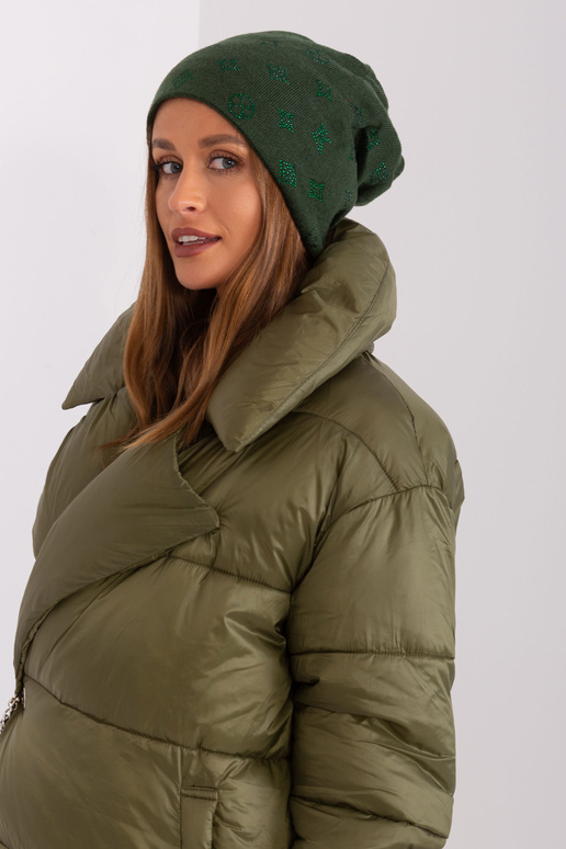 Czapka- AT-CZ-2325,96 - tmavě zelená