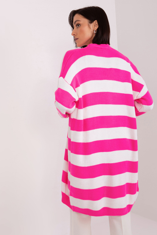 Cardigan-BA-SW-8033.21-fluo růžová