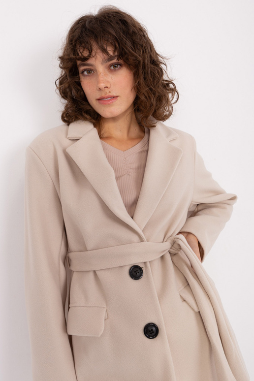 Kabát-TW-PL-BI-2022320.01X-světle béžový