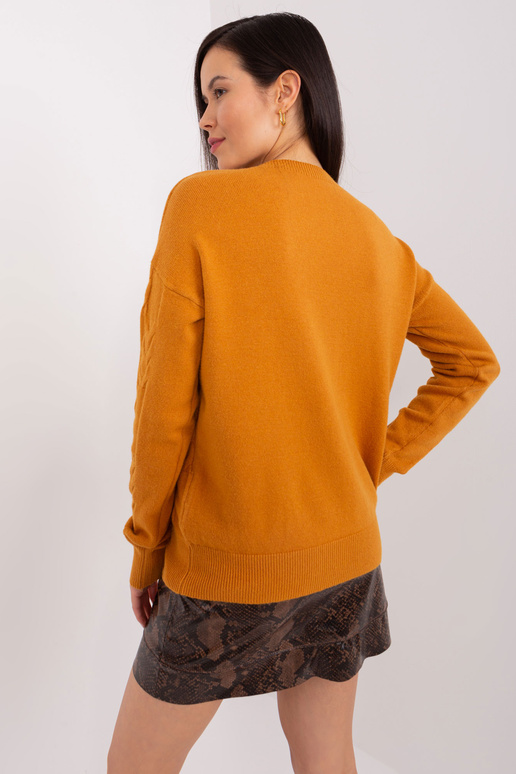 Svetr-AT-SW-2340.22-tmavě žlutý