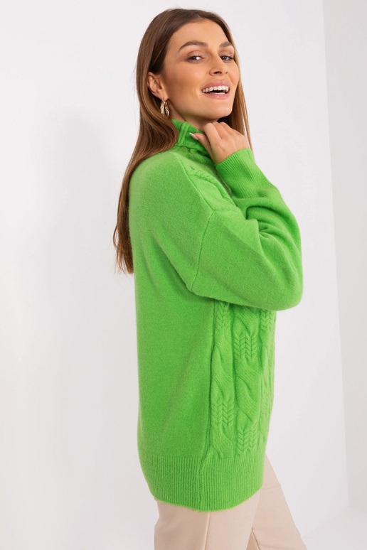 Sweter-AT-SW-23401.97P-jasny zielony