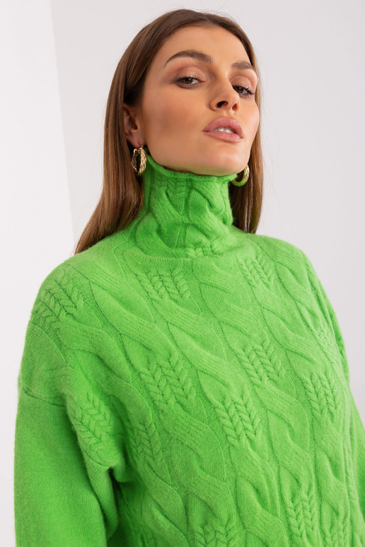 Sweter-AT-SW-23401.97P-jasny zielony