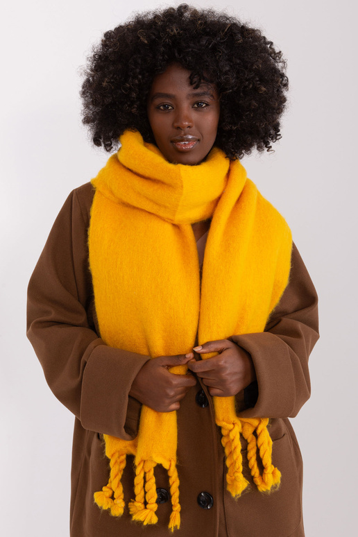 Szalik-AT-SZ-2313502.94P-ciemny żółty