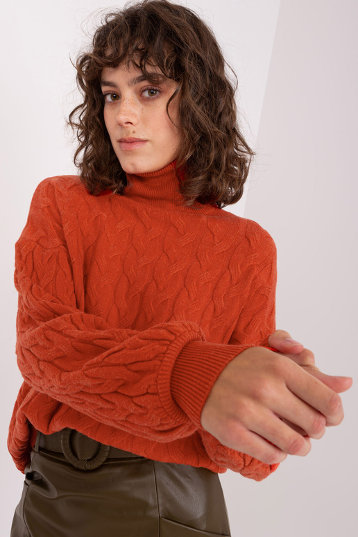 Svetr-AT-SW-2348,88-tmavě oranžový