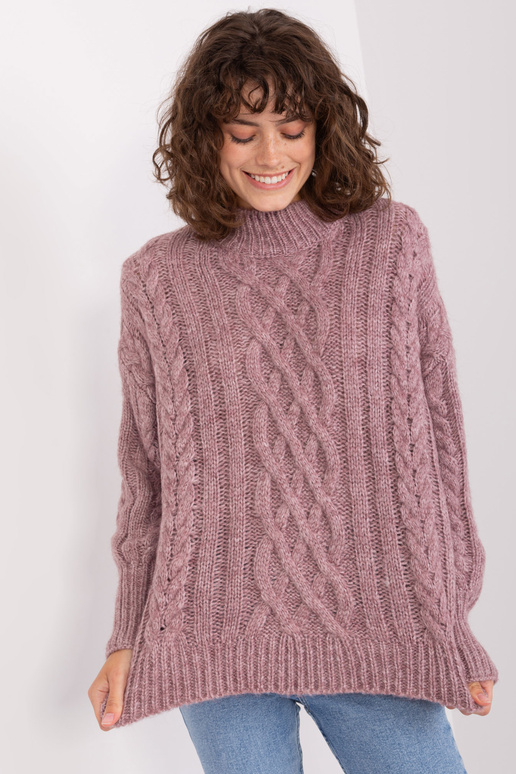 Svetr-AT-SW-2363-2,30-fialový