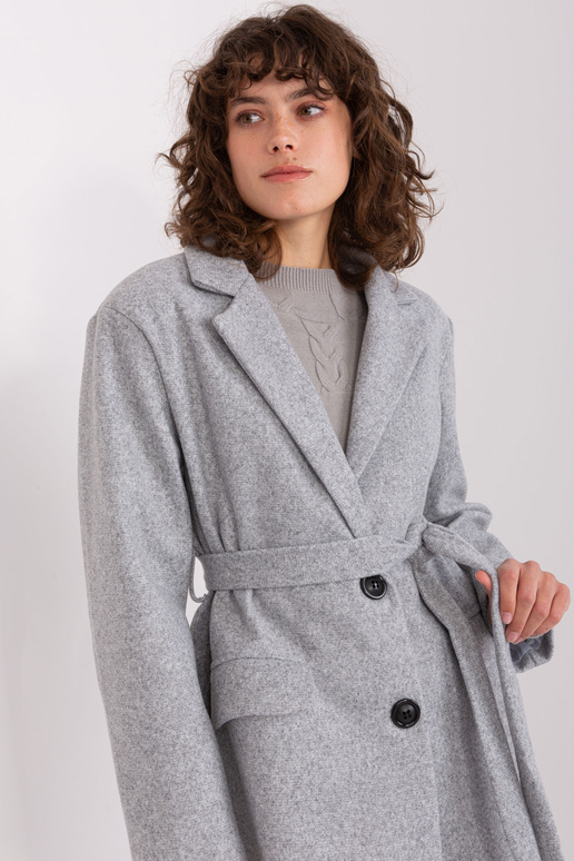 Kabát-TW-PL-BI-2022320.01X-šedá