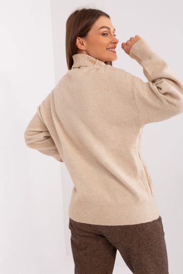 Sweter-AT-SW-23401.97P-beżowy